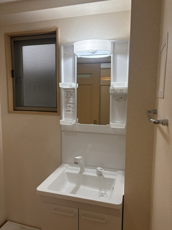 神戸市東灘区甲南町４丁目の賃貸マンションの独立洗面台