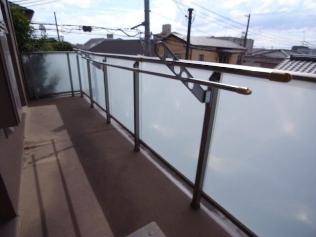 神戸市東灘区本山北町２丁目の賃貸マンションのバルコニー