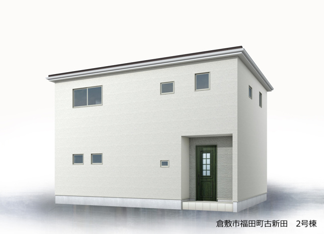 【完成予想図】 | リーブルガーデン倉敷市福田町古新田 (全4棟) | 2号棟  完成イメージになります♪
