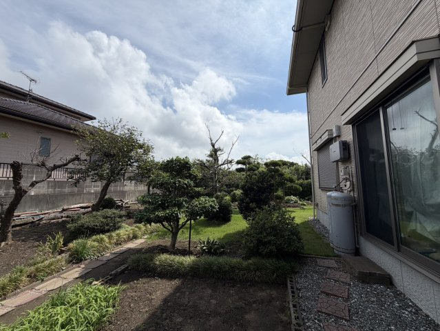 鹿嶋市泉川中古戸建(積水ハウス）の庭