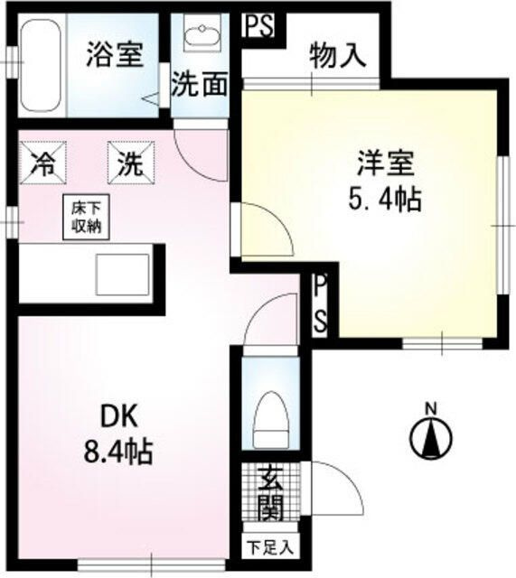 メゾーネ・アポロンの間取り