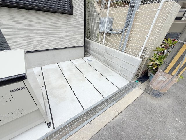 グランツ上新庄の駐車場