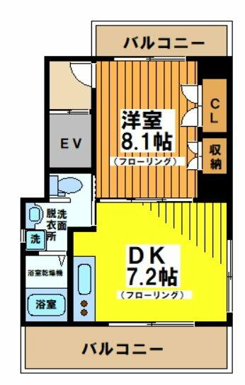 ＡＣＴ　ＳＯＨＯ　ＫＥＩＯ笹塚の間取り