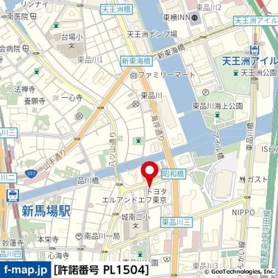 【地図】 | グランヴァン東品川