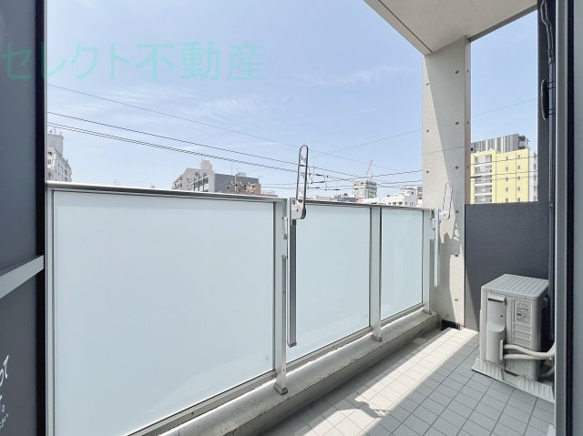 RECO東別院のバルコニー