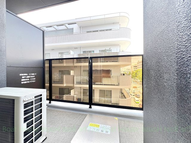 プレサンス桜山駅前アフォードのバルコニー