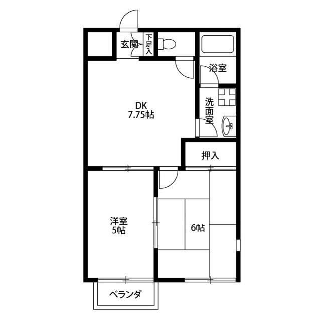 リベール坂戸の間取り|間取りです。