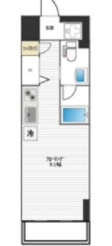 スパシエ東神奈川の間取り|間取りです。