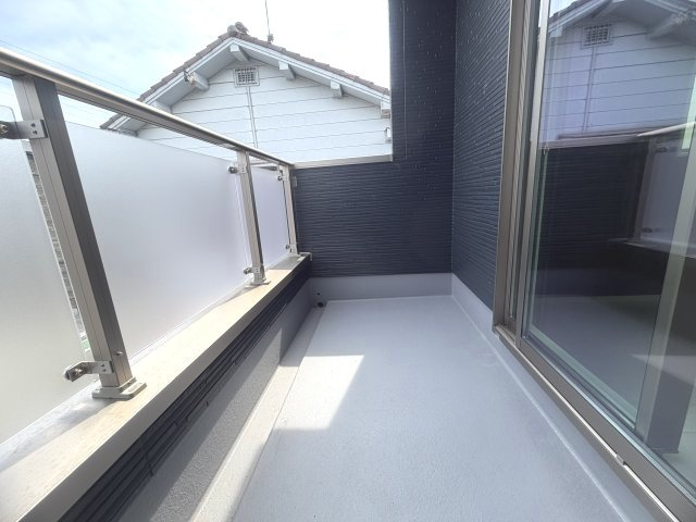 明石市貴崎1丁目　新築戸建1号棟のバルコニー