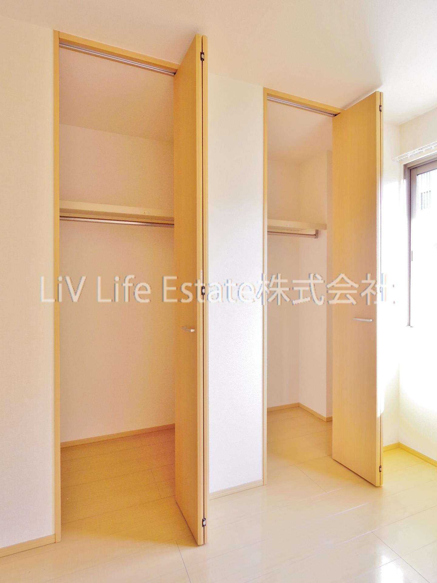 小平市鈴木町１丁目のアパートの収納|※別号室写真