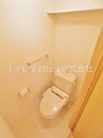 小平市鈴木町１丁目のアパートのトイレ|※別号室写真