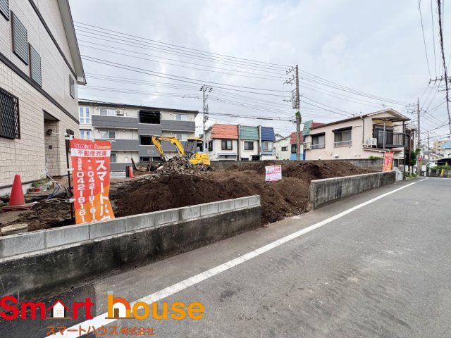 綾瀬市寺尾北３期の前面道路含む現地写真
