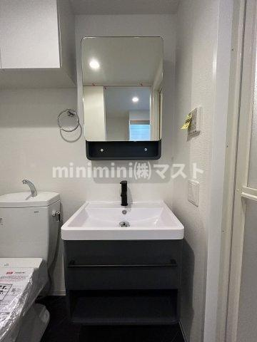 大阪市西区九条南３丁目の賃貸マンションの洗面所