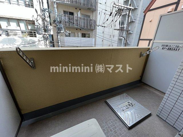 大阪市西区京町堀１丁目の賃貸マンションのバルコニー