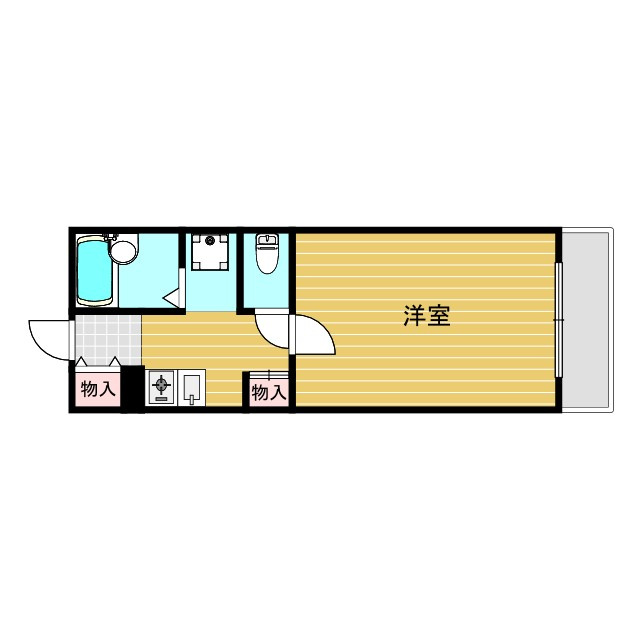 グランベイ豊新の間取り