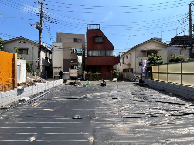 文京区白山　建築条件なし売地B・C一括の外観