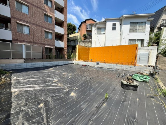 文京区白山　建築条件なし売地B・C一括の外観