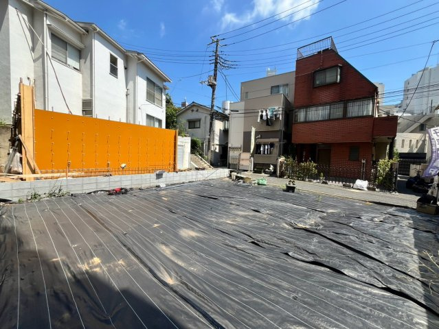 文京区白山　建築条件なし売地B・C一括の外観