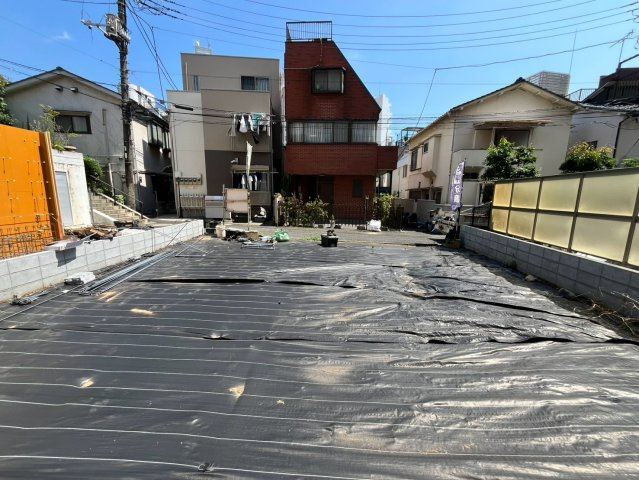 文京区白山　建築条件なし売地B・C一括の外観