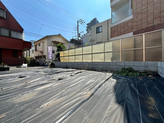 文京区白山　建築条件なし売地B・C一括の外観