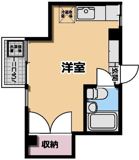 【間取り】 | 鯨岡マンション