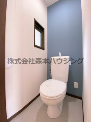 【トイレ】 | 　第2橋本ハイツ | ゆったりとした空間のトイレです