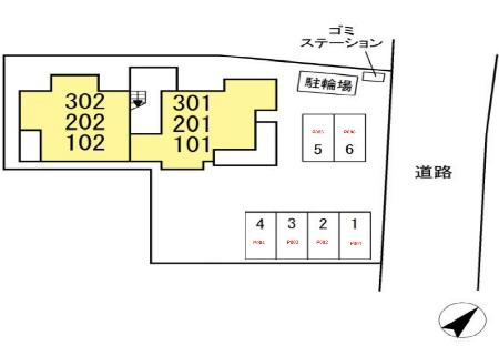 【区画図】 | トリシア諸岡