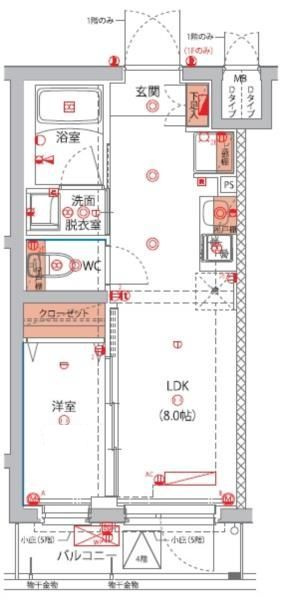 （仮称）東京八広ＴＨＥ　ＳＫＹレジデンスの間取り|間取りです。
