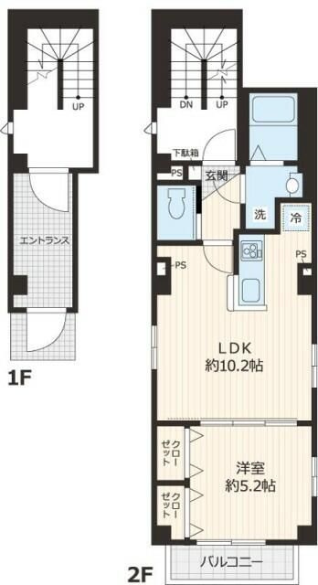 Ａｍａｒｉ－Ｈの間取り|間取りです。