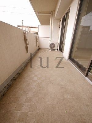 サンクレイドル横濱鶴見Ⅱのバルコニー