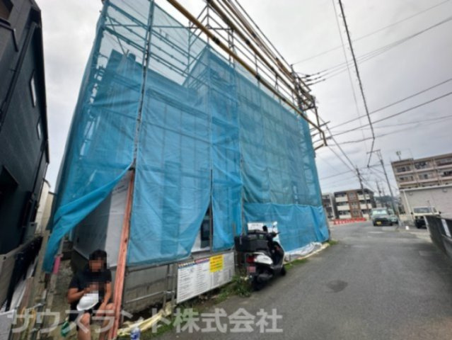 八王子市元横山町第1期 新築戸建ての前面道路含む現地写真