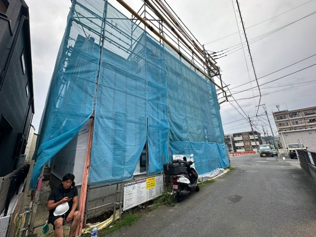 八王子市元横山町第1期 新築戸建ての前面道路含む現地写真