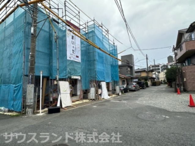 八王子市元横山町第1期 新築戸建ての前面道路含む現地写真