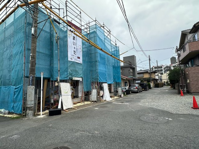 八王子市元横山町第1期 新築戸建ての前面道路含む現地写真