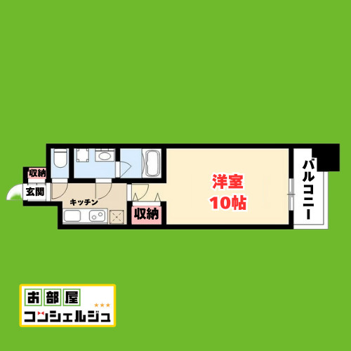 ヴィルクレア桜山の間取り