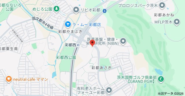 グランヴァレー彩都の地図