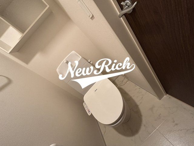 高崎市日高町のアパートのトイレ