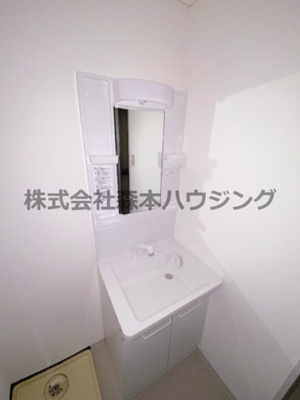 【独立洗面台】 | 　ガーデンハイツ | 独立洗面台で身支度をすべて済ませてしまいましょう