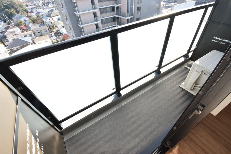 グランヴァン横濱南のバルコニー