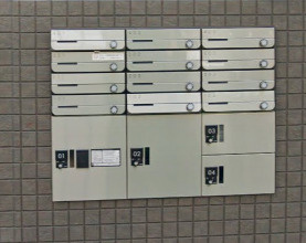 レジデンス南千住のその他共用部分|メールボックス、宅配ボックス