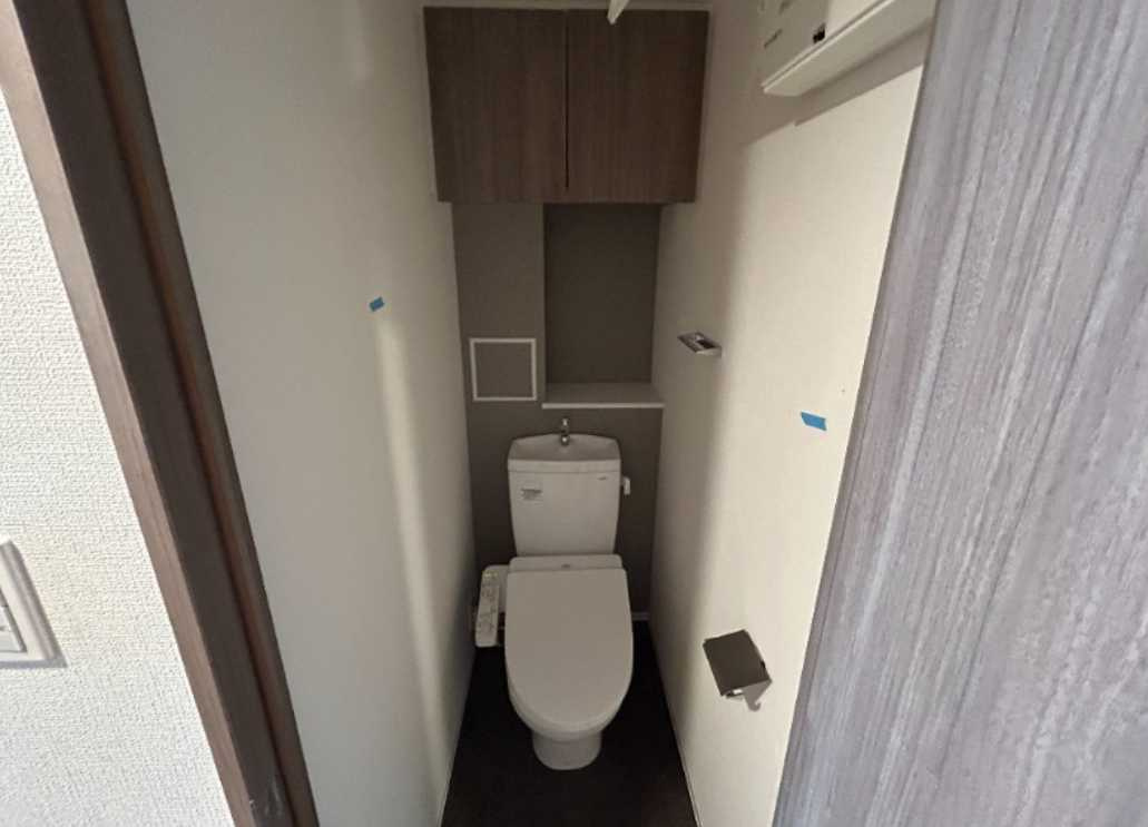 S-RESIDENCE駒沢大学駅前　築浅　礼金０　高層階　駅近のトイレ