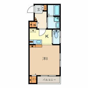 メゾンアンダンテの間取り