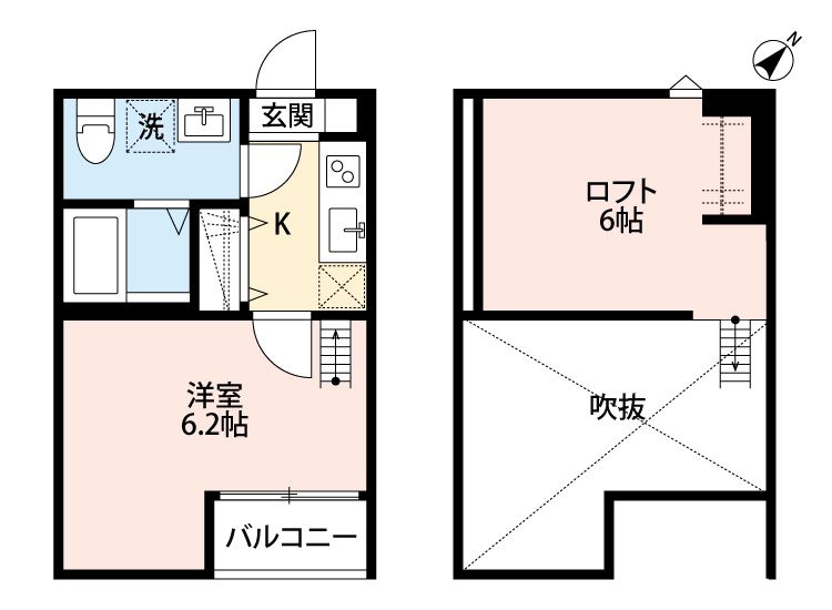 orsa foresta(オルサフォレスタ)の間取り