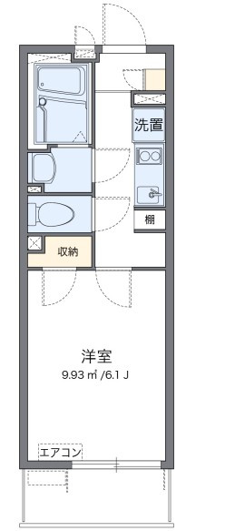 クレイノＣＯＭＦＯＲＴ　Ｓの間取り