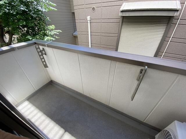 Ｐｒｉｎｔｅｍｐｓ東岸町のバルコニー