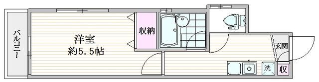 五反野ハウスの間取り|間取りです。