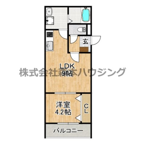 【間取り】 | 　badge四条畷