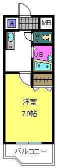 ラフィーネ北島の間取り|ラフィーネ北島　間取り