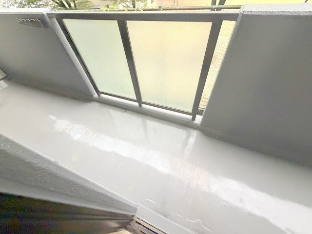 ミツヤパークウエストのバルコニー