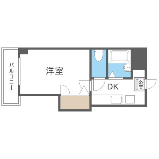 【間取り】 | ラフォーレ中之町